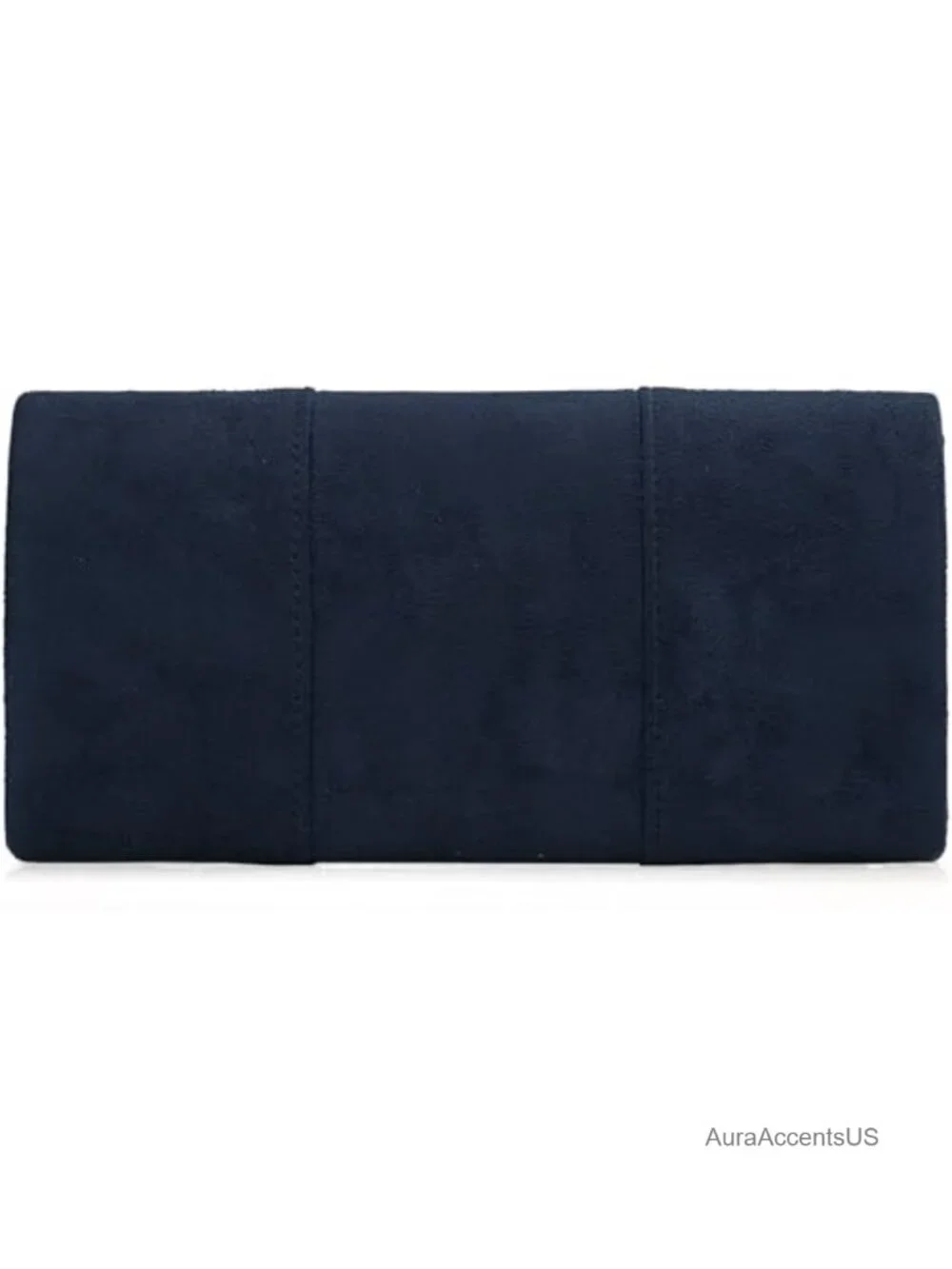 Faux Suede Envelope Clutch Purse Evening Velvet Handbag Foldover Shoulder